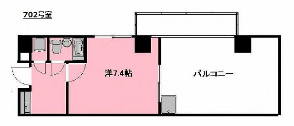 芝浦MYビル 7 フロア図面 5