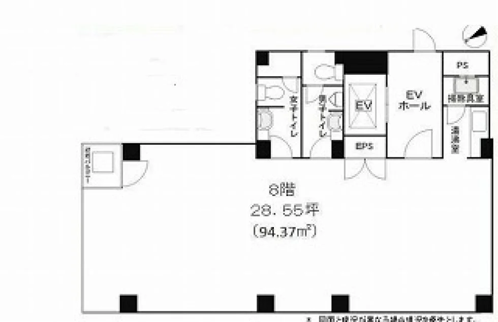 IZUMIビル 8 フロア図面 5