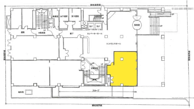 日本女子会館ビル 1 フロア図面 9