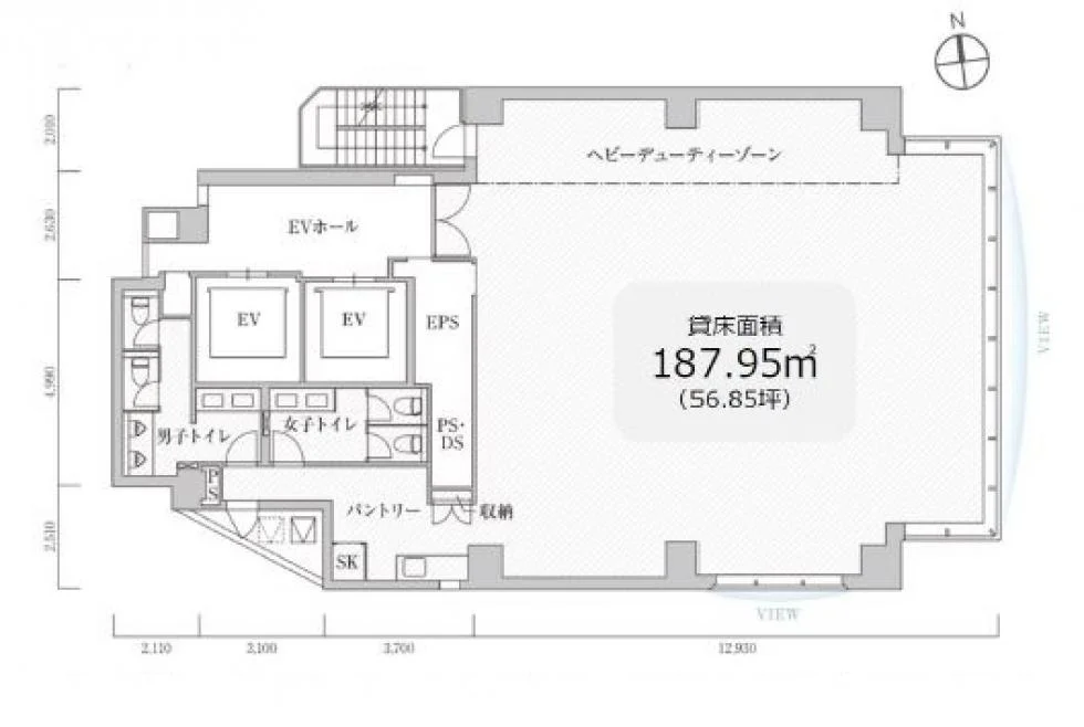PMO浜松町 5 フロア図面 9