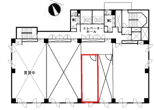 芝公園電気ビル 6 フロア図面 5