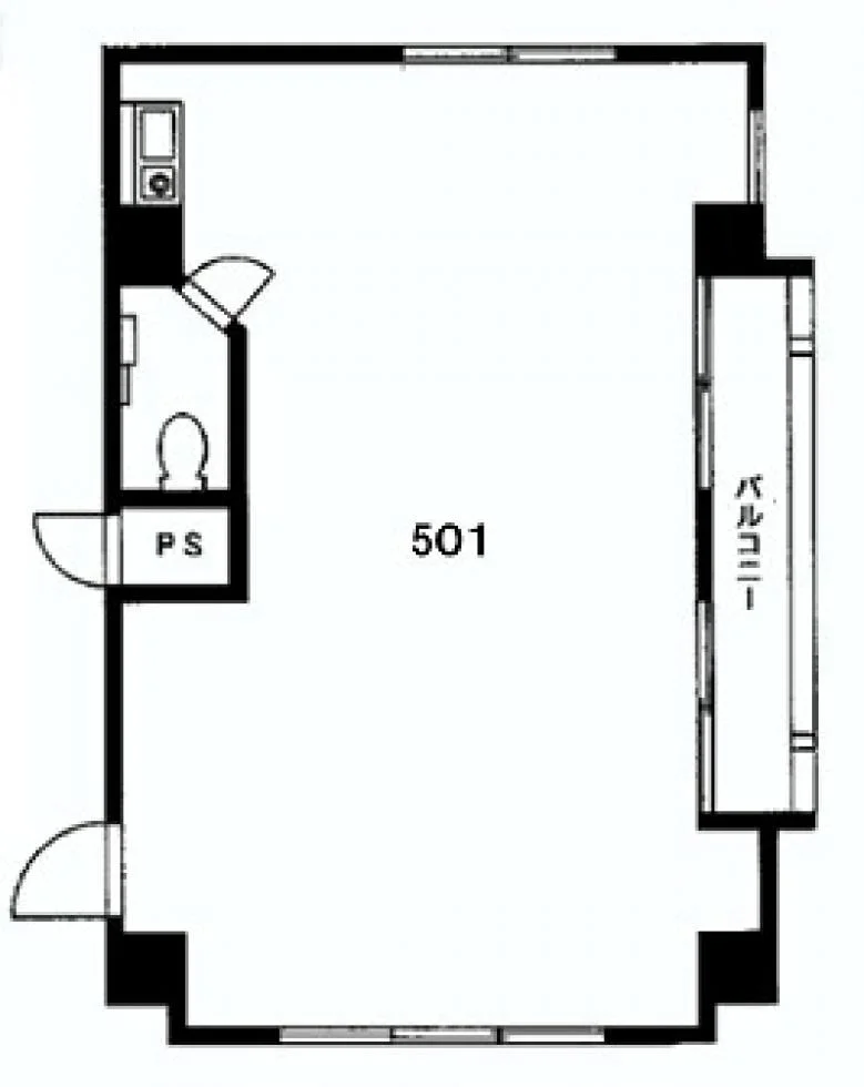 りぶ高輪ビル 5 フロア図面 9