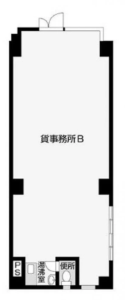 河上ビル 1 フロア図面 6
