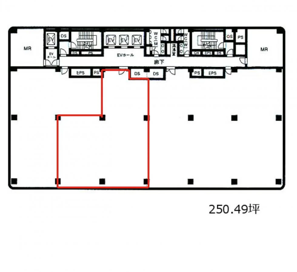 芝公園NDビル 3 フロア図面 17