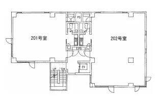 福神館ビル 2 フロア図面 5