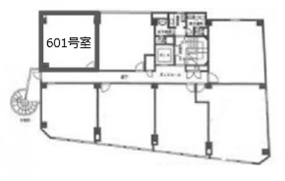 永田町法曹ビル 6 フロア図面 1