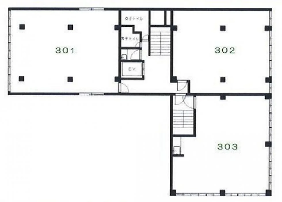 六本木福吉町ビル 3 フロア図面 9