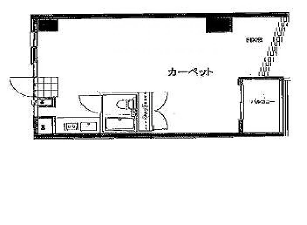 三愛ビル梅館(みつあいビル梅館) 4 フロア図面 9