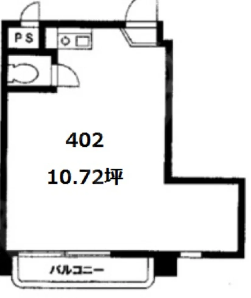 りぶ高輪ビル 4 フロア図面 9