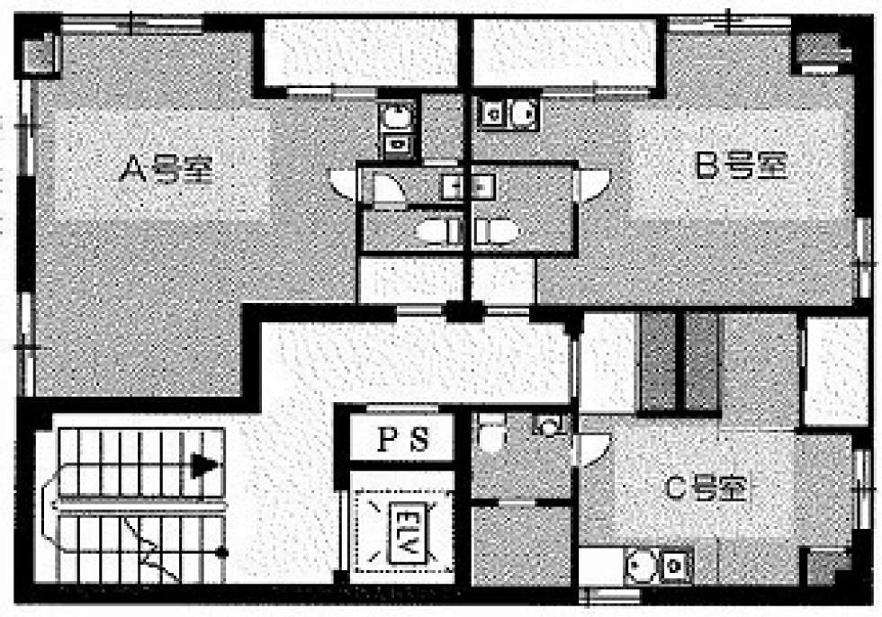 レオ赤坂ビル 3 フロア図面 10