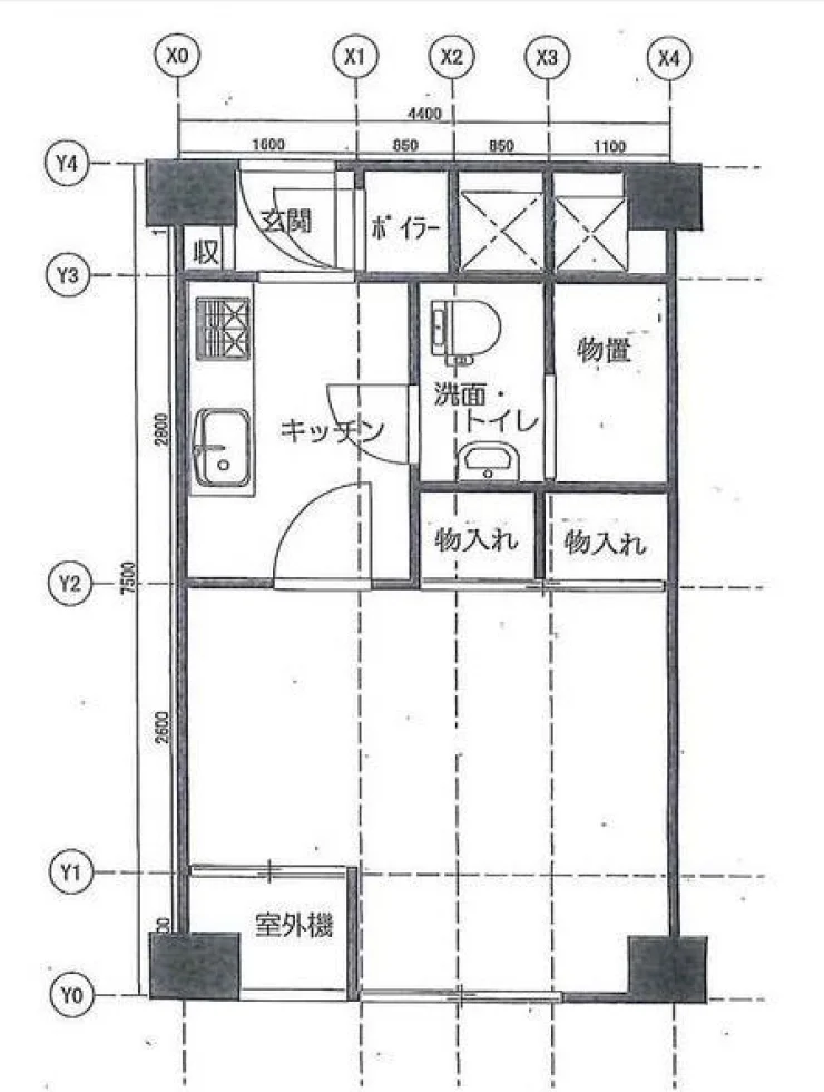 高輪グランドハイツ 3 フロア図面 4