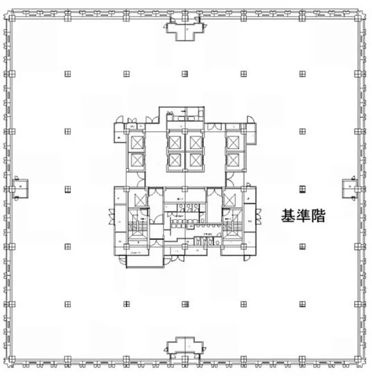 虎ノ門37森ビル 12 フロア図面 1