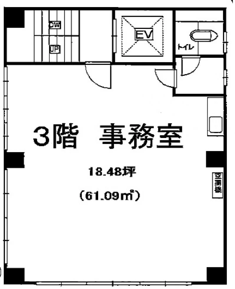 YOUNGER7浜松町ビル 3 フロア図面 9