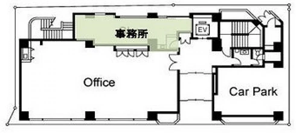白金台ビル 1 フロア図面 6