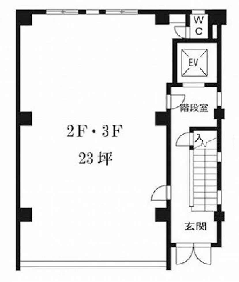 笠井ビル 2 フロア図面 9