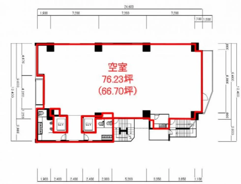 ザイマックス東麻布ビル 2 フロア図面 9