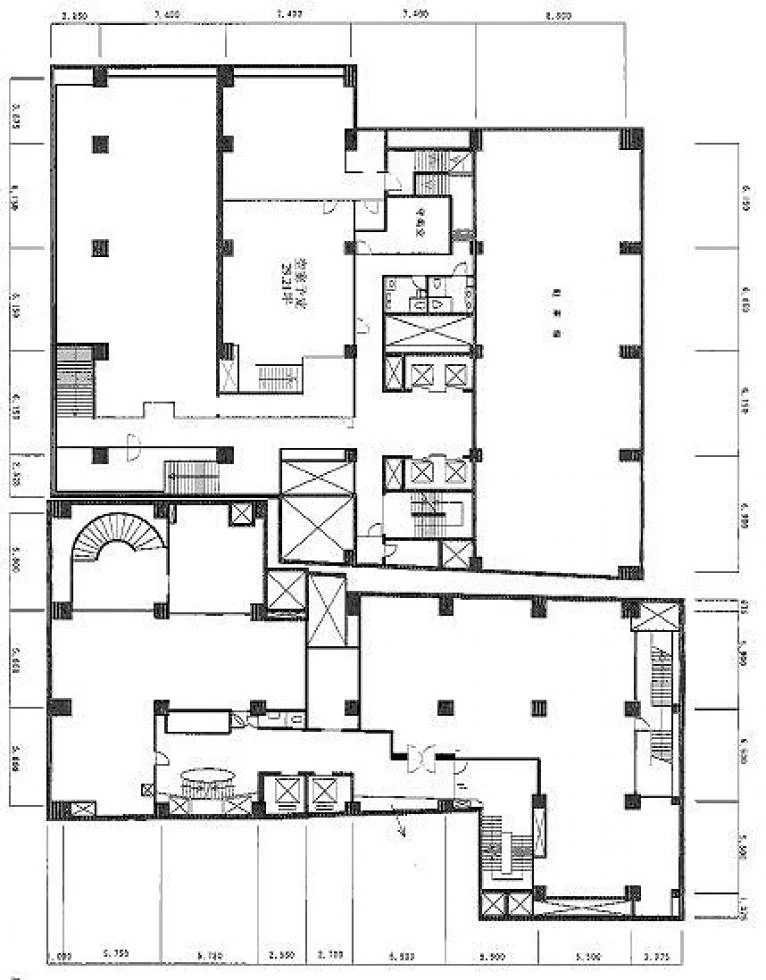新虎ノ門実業会館(新館) フロア図面 8