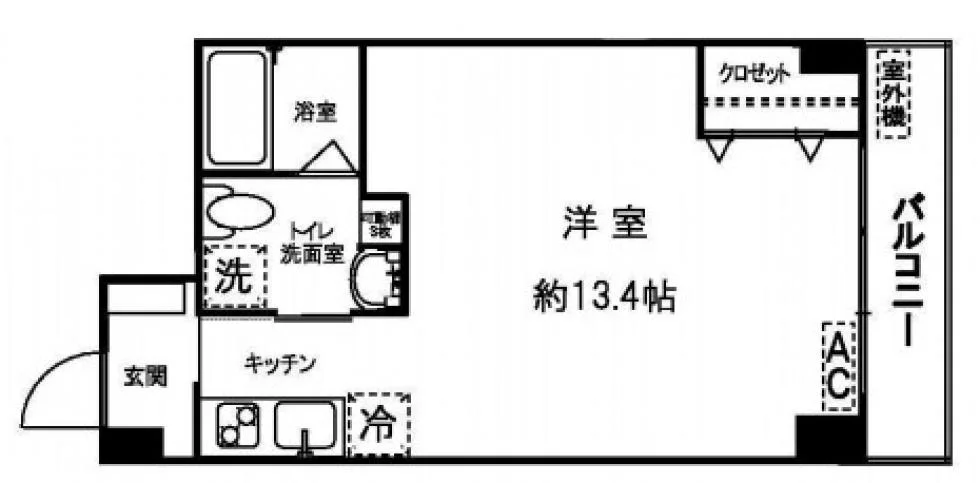 秀和第2北青山レジデンス 4 フロア図面 9