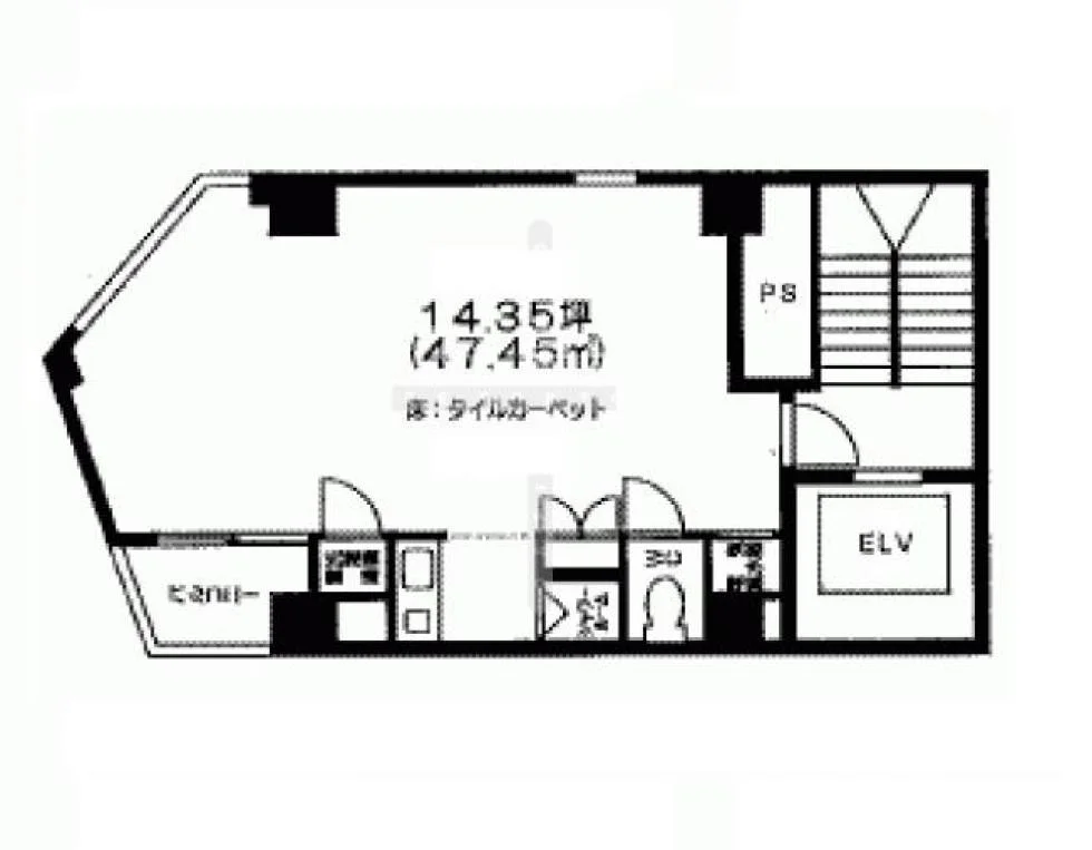 汐留MKタワー 9 フロア図面 6