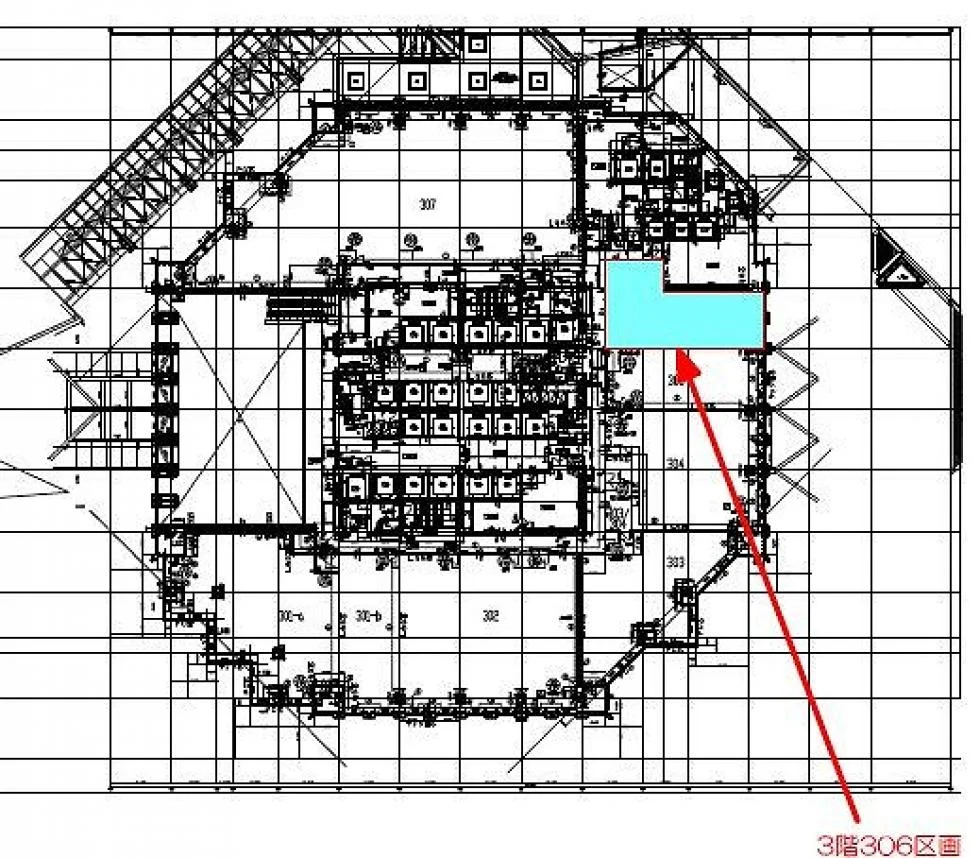 品川イーストワンタワー 3 フロア図面 8