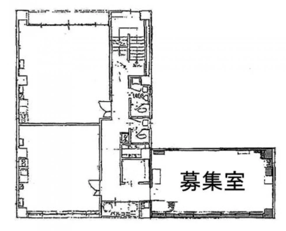 倉田ビル 3 フロア図面 9