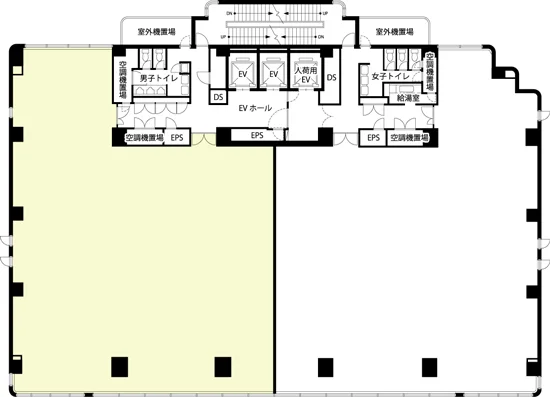 BPRプレイス神谷町 8 フロア図面 1