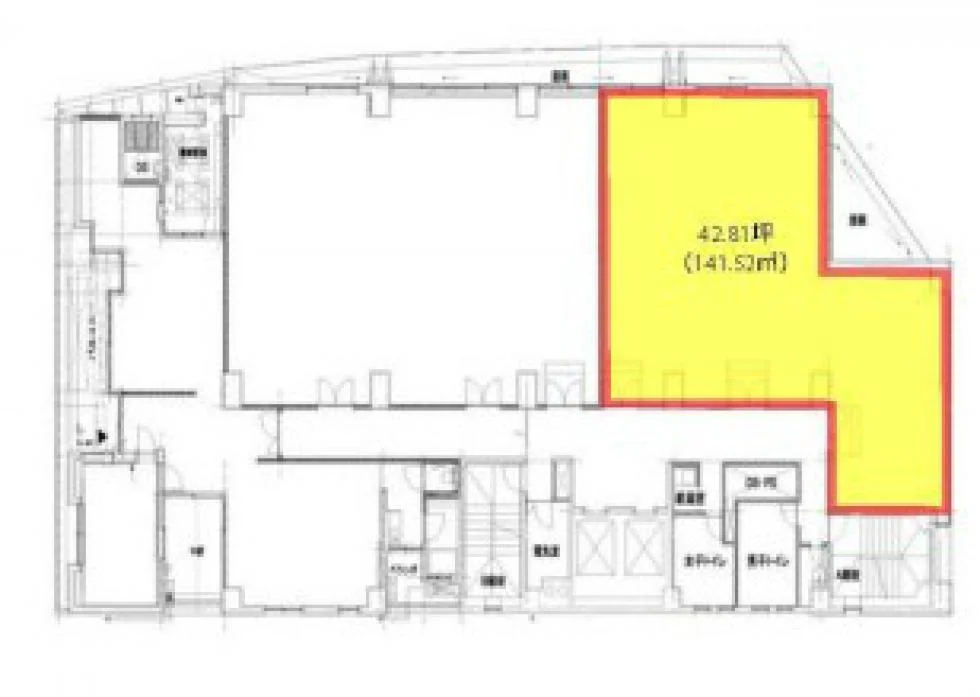 スリーエフ南青山ビル 3 フロア図面 6