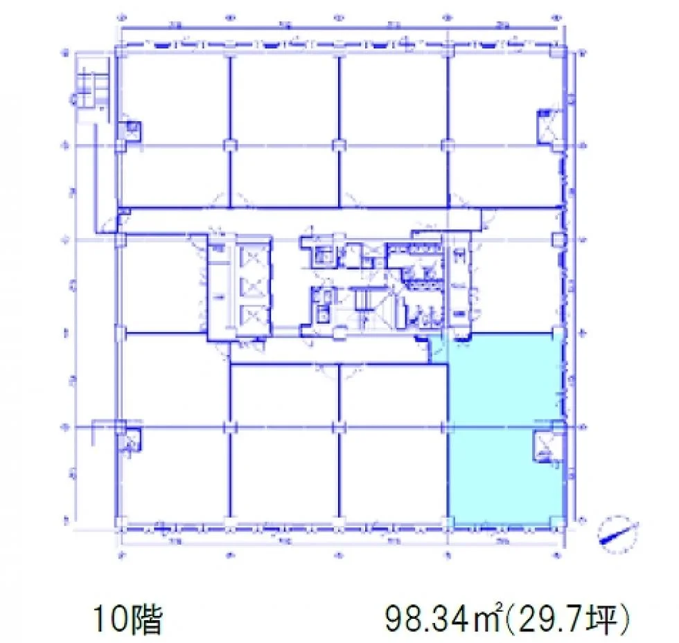 虎ノ門36森ビル 10 フロア図面 28