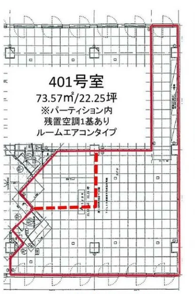 麻布台日ノ樹ビル 4 フロア図面 19