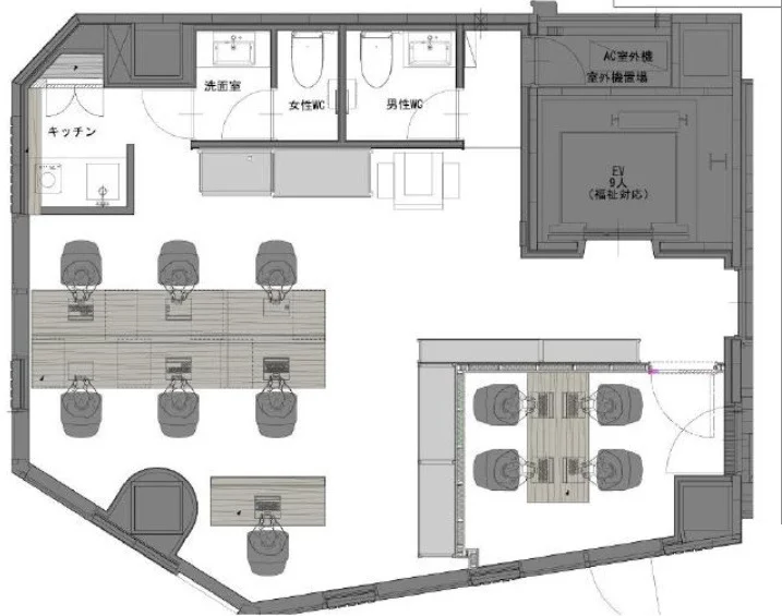 ARISTO三田ビル 3 フロア図面 27