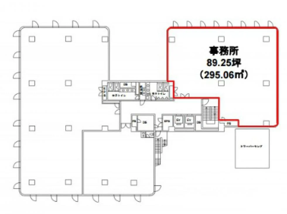 浜松町262ビル 2 フロア図面 23