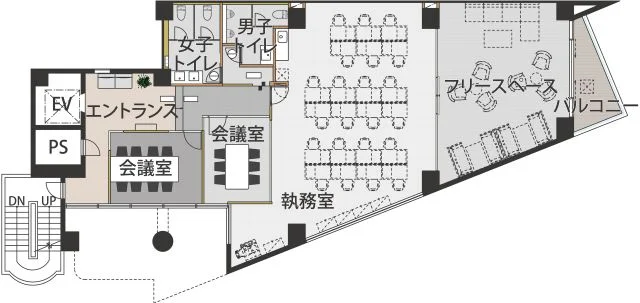 CANAL GATE SHIBAURA 1 フロア図面 23