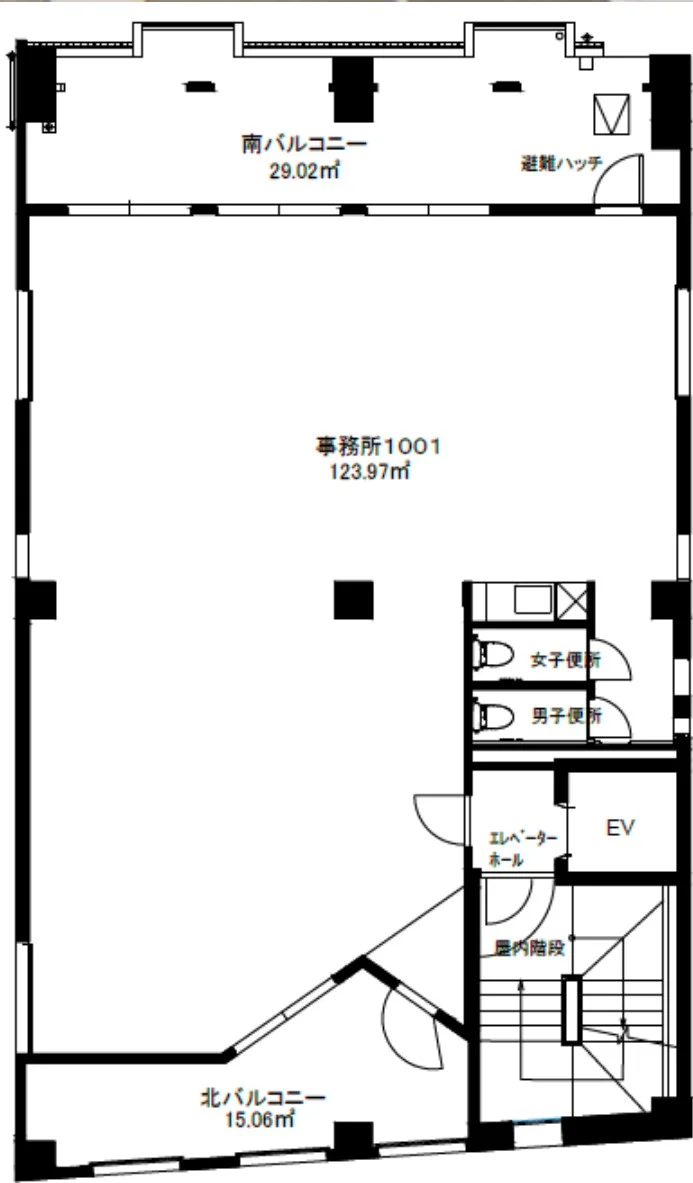 TAS+NAKANOビル 10 フロア図面 21