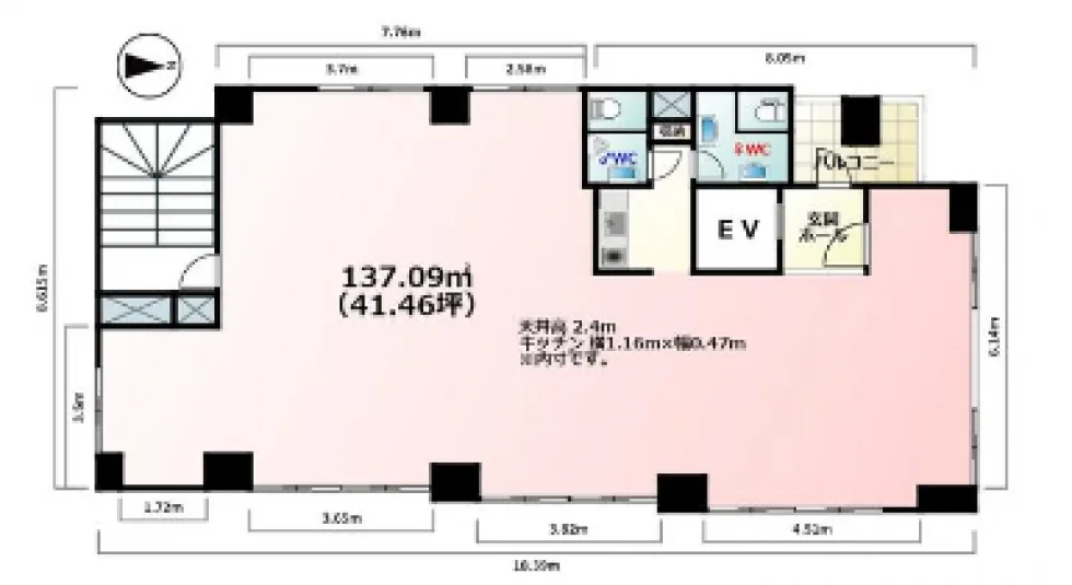 PFビル 3 フロア図面 5