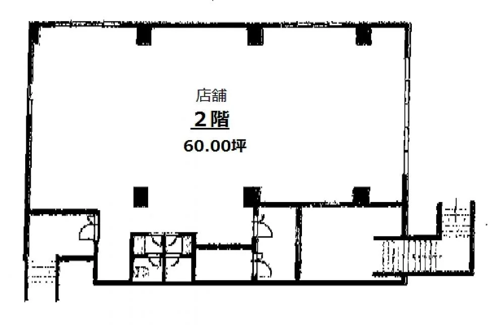 TOMOEビル 2 フロア図面 5