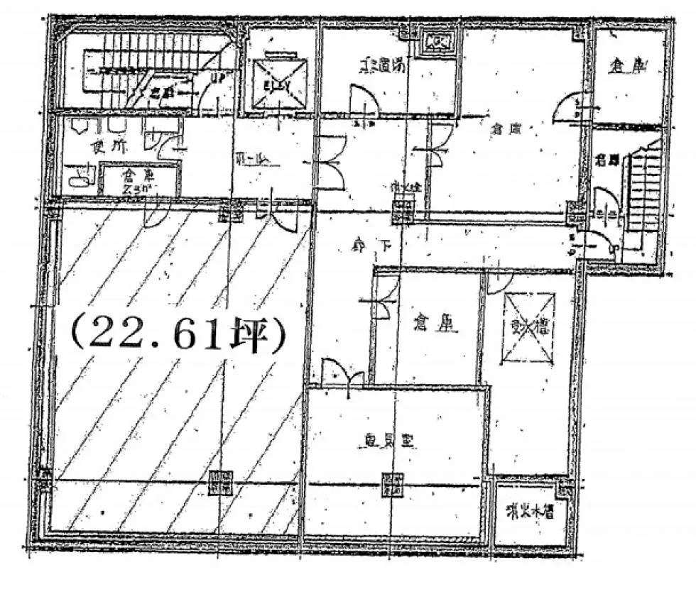 下北沢分館 B1 フロア図面 1