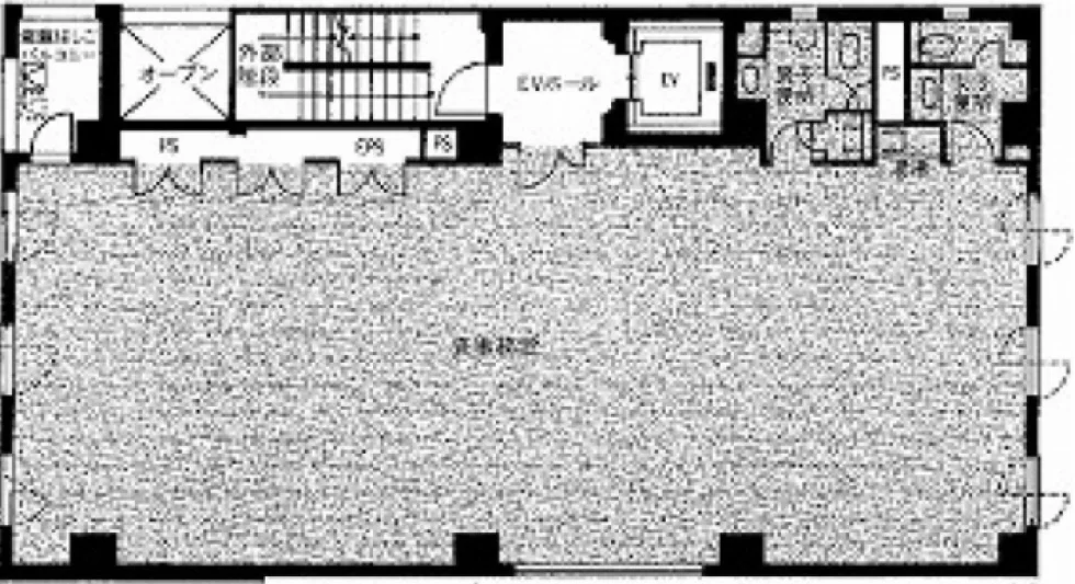 三軒茶屋堀商ビル 5 フロア図面 5