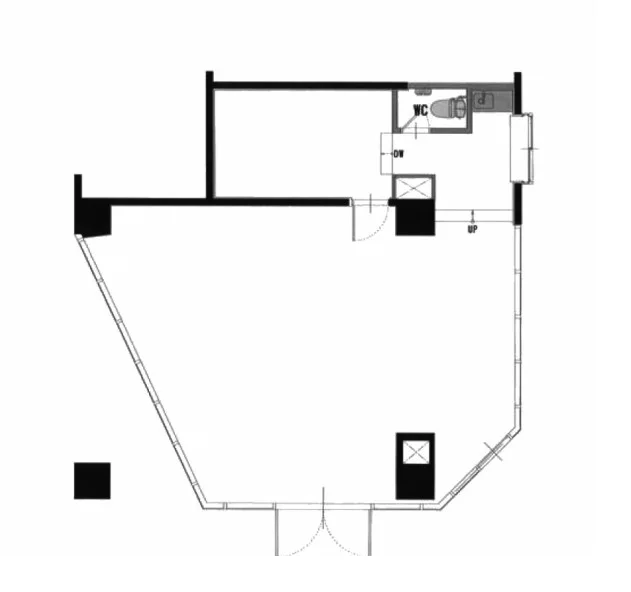 ヴェルジェ桜新町 1 フロア図面 1