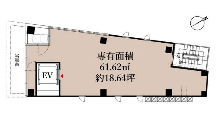 ARISTO下北沢 6 フロア図面 1