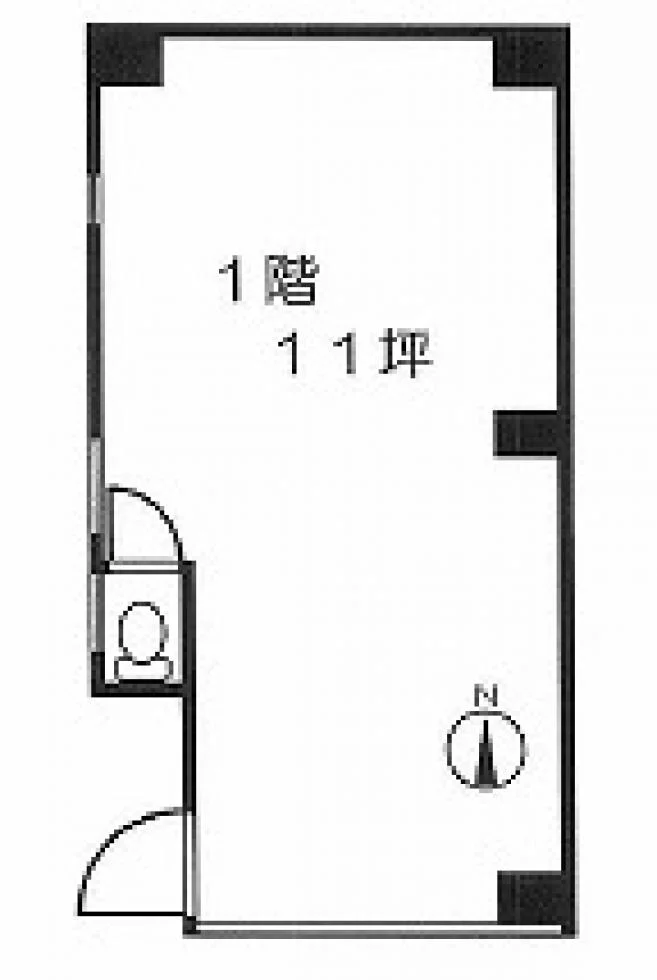 桜ビル 1 フロア図面 9