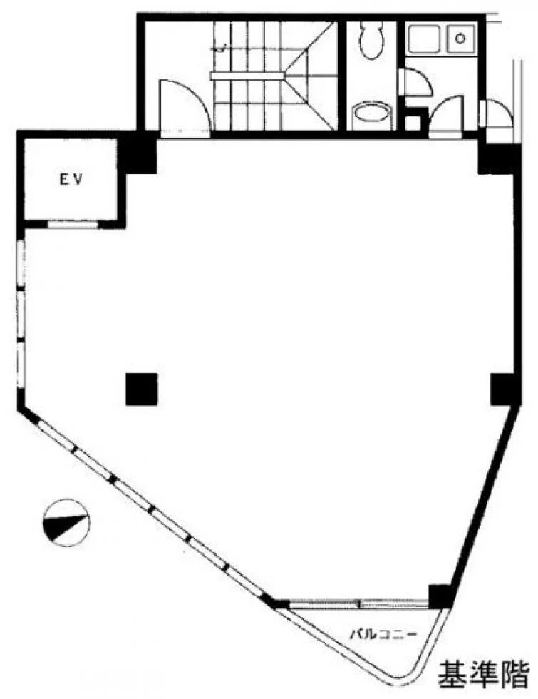 池尻大橋ビル 7 フロア図面 1
