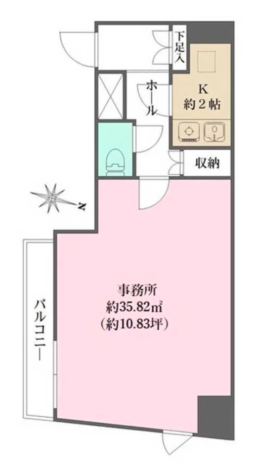 ホームズ三軒茶屋駅前 2 フロア図面 5