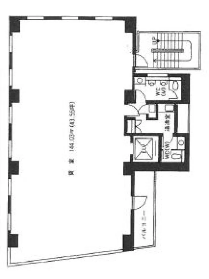 朝日生命三軒茶屋ビル 9 フロア図面 1