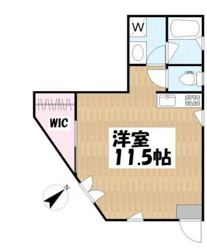 pacific(パシフィック) 1 フロア図面 15