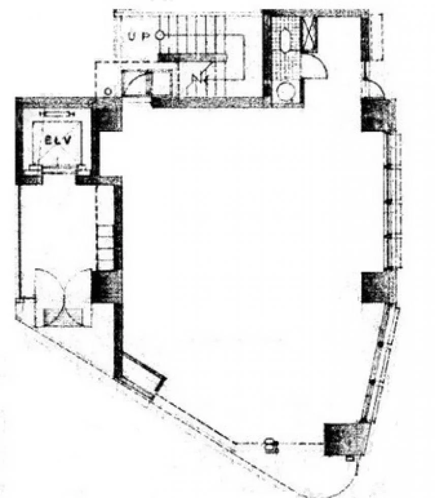 池尻大橋ビル 1 フロア図面 1