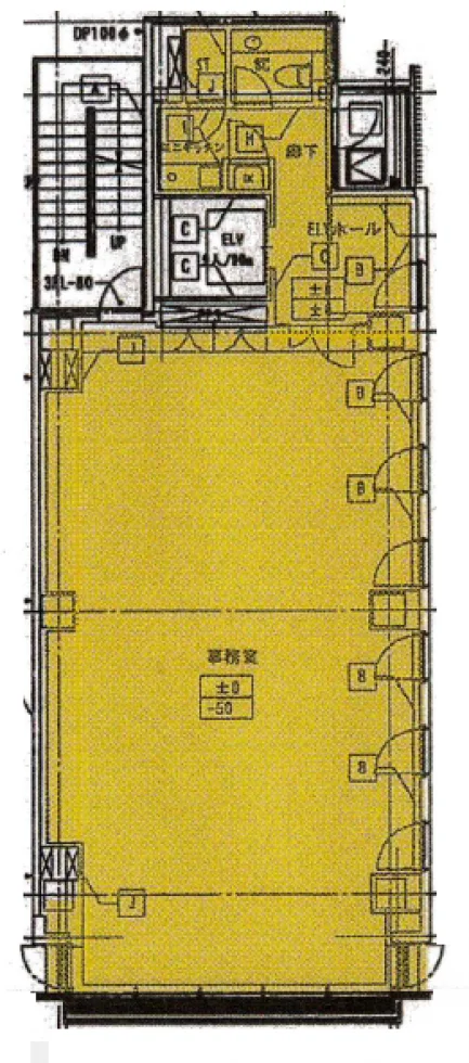 来るビル(くるビル) 2 フロア図面 1