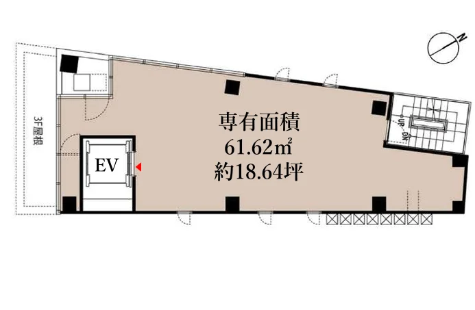 ARISTO下北沢 4 フロア図面 1