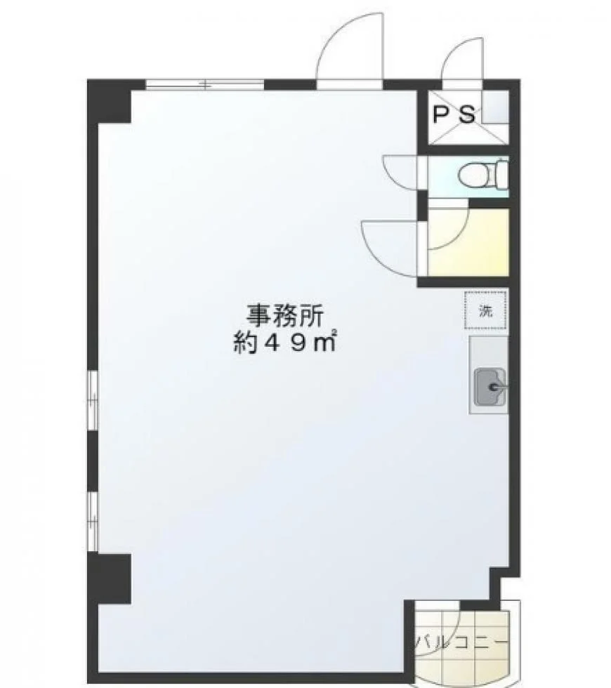 サウスサイドビル 3 フロア図面 9