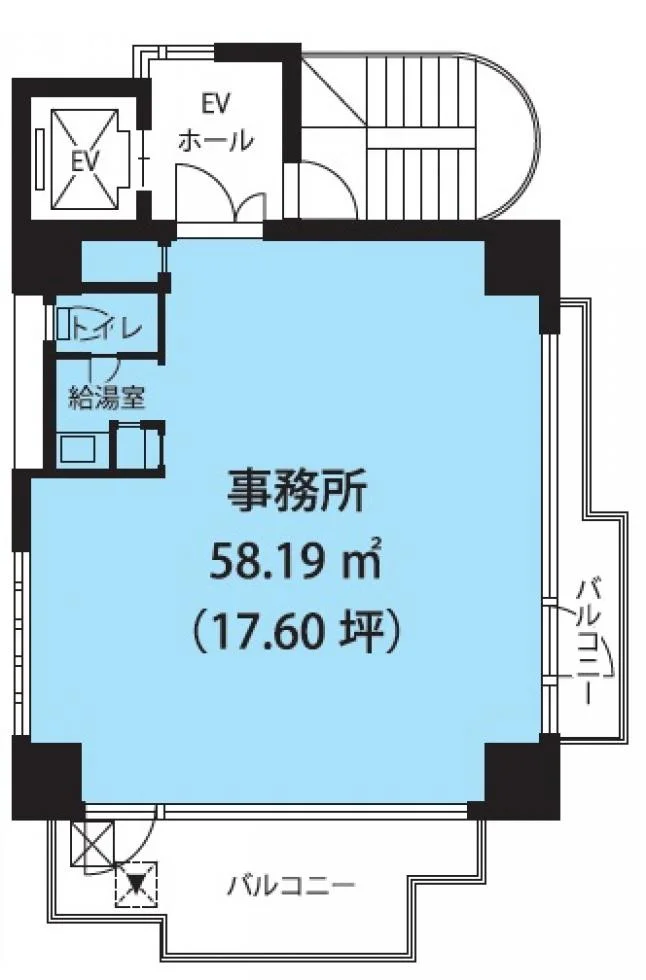 サンドー駒沢ビル(SANDO KOMAZAWA) 5 フロア図面 1