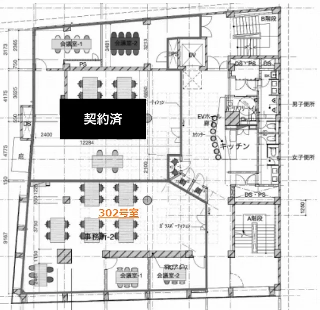 下北沢ビッグベン 3 フロア図面 13